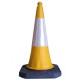 750mm Road Cone Yellow